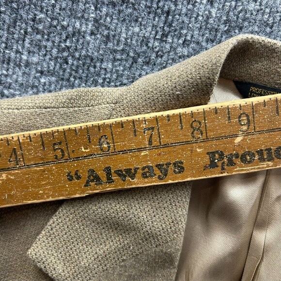 Strathmore by Anderson Little Men's Suit Jacket Beige Size 42 Long - Picture 6 of 10